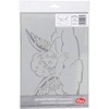 Viva Decor A4 Universal Stencil - Angel on Cloud #2105