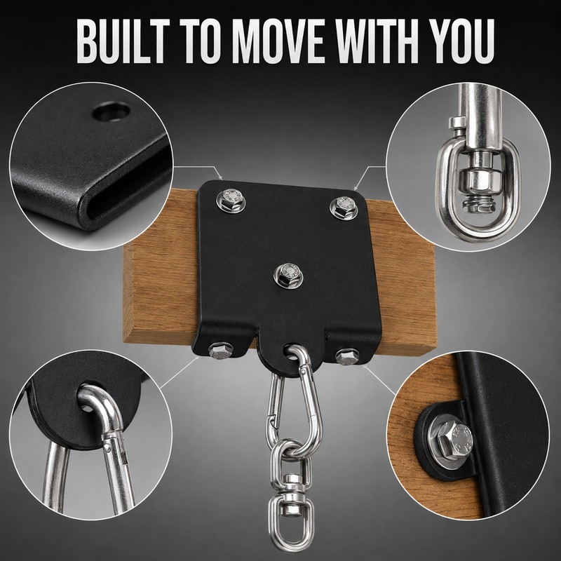 Heavy Bag Mount 360° Rotating Wall & Ceiling Bracket