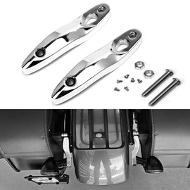 FTKDMT Motorcycle Rear Turn Signal Extension Holder Bracket License Plate Relocation Kit For Harley Softail All Models 2000-2020(except FXDR)