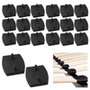 Pack of 20 Bed Slatted Frame Caps, 55 mm Brackets