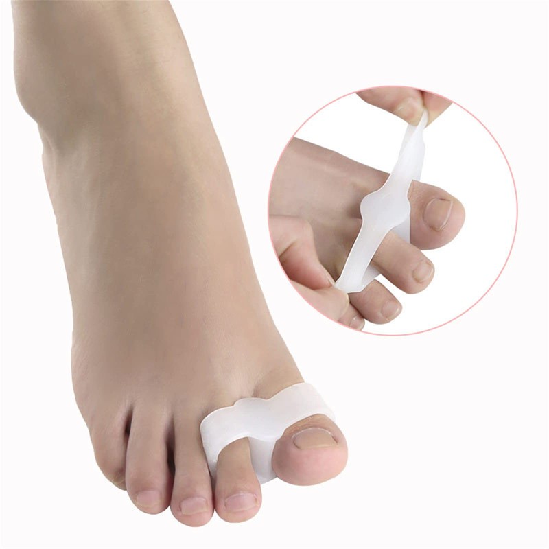 WANGCL Bunion Gel Toe Separator Toe Separator with 2 Loops
