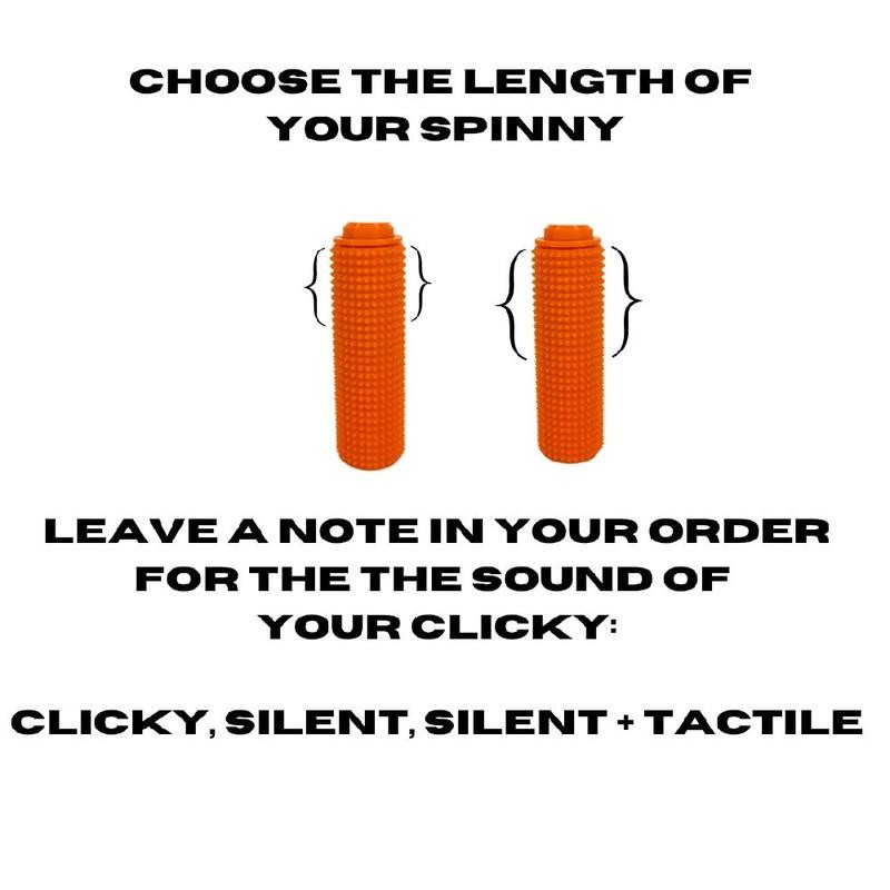 Prickly Spinny Click – Spiky Spinner Fidget | Clicky Button