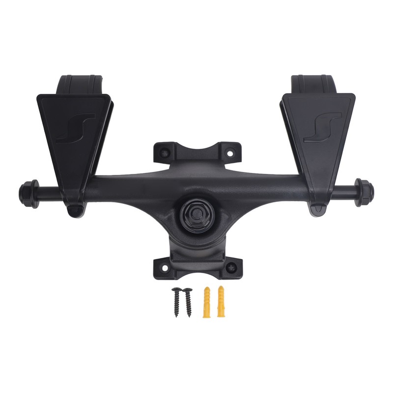 Snowboard Skateboard Wall Mount Display Rack Space Saving Skateboard Storage