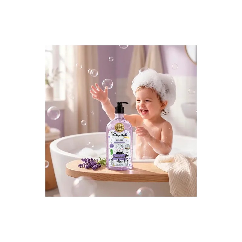 Shampoo 3 En 1 The Honeykeeper Lavanda Y Miel 414
