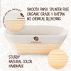 Superbaking Banneton Bread Proofing Basket Set, Oval 10" Sourdough Proofing