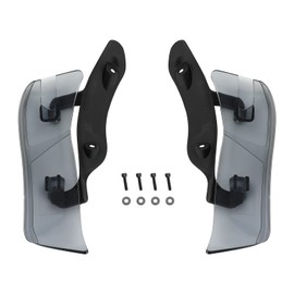 MAD HORNETS Adjustable Upper Fairing Side Wind Air Deflector For Road Glide 2015-2020 Smoke