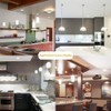 Lxcom Lighting E11 LED Corn Bulb 15W Dimmable Ceramic Candelabra