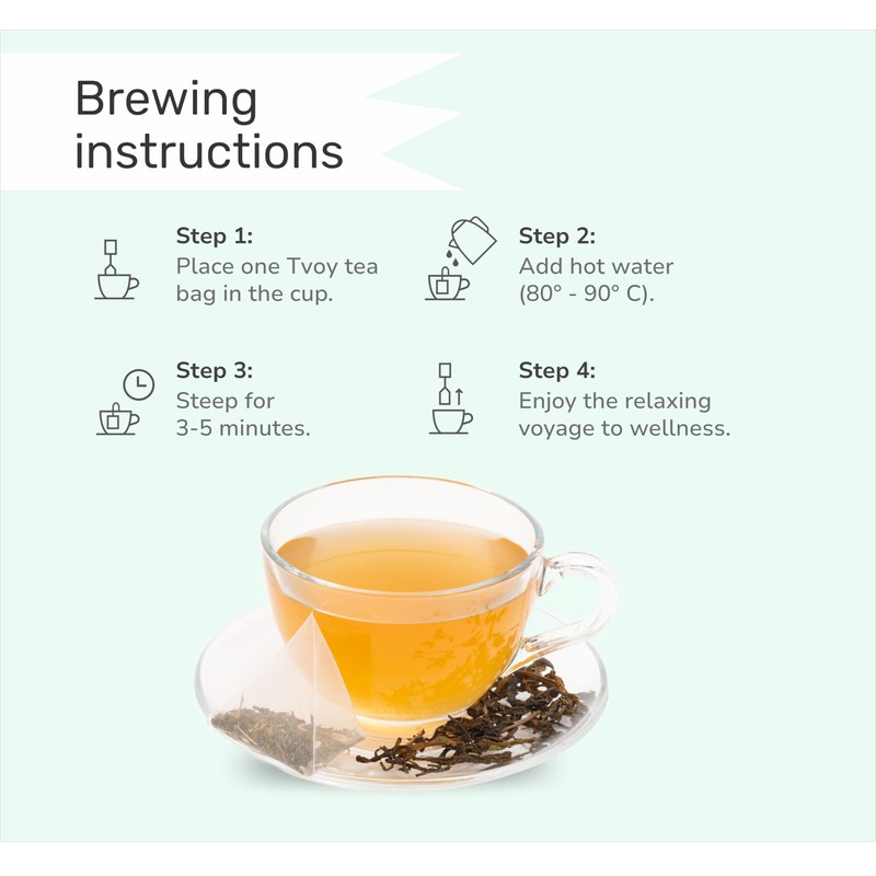 Natural Green Tea, Dreamy Dandelion Herbal Green Tea Blend with