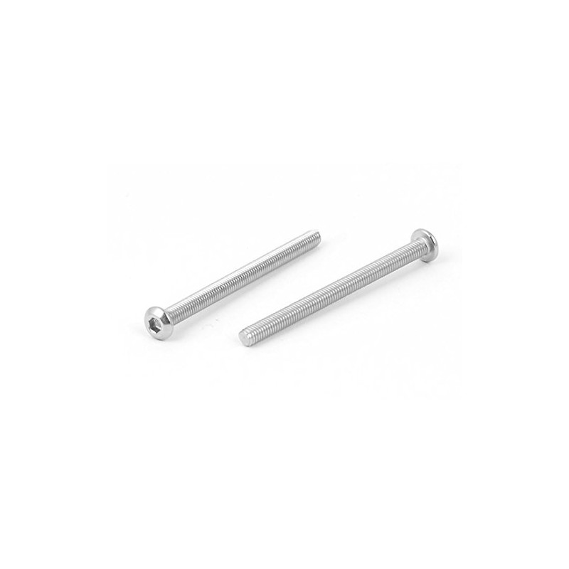 uxcell M3 x 40mm Stainless Steel Button Head Socket Cap