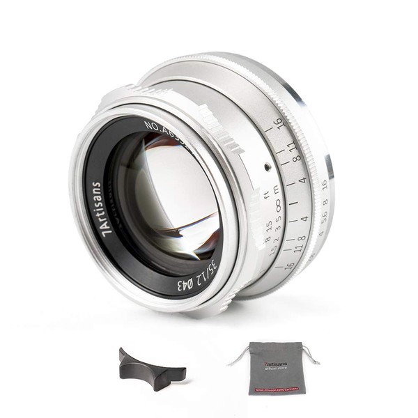 Factory Direct 7artisans 35mm F1.2 APS-C Manual Focus Lens Widely
