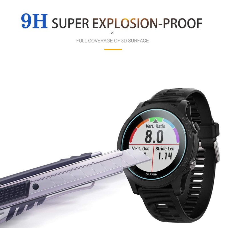 Diruite 4-Pack for Garmin Forerunner 935 Screen Protector, 2.5D 9H