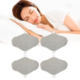 4pcs Cloth Panty Liners Graphene, Reusable Sanitary Pads for Women, Reusable Panty Liners Mama Panty Liners, Breathable Leakage Proof Pads (M)