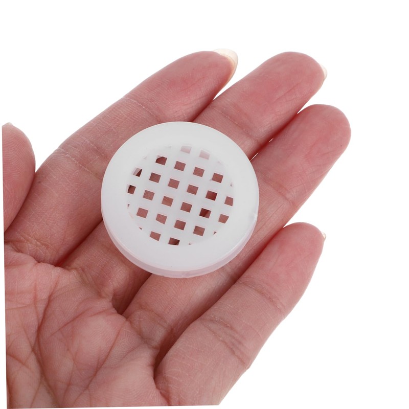 TEHAUX 20pcs Round Air Vent Covers for Closet and Cabinet