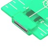 Magnetic Laser Target Plate, Target Plate with Stand for Green/Red