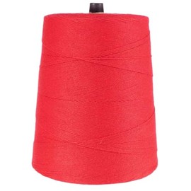 Craft County Decorative Wrapping Twine – Red Cotton (2 Pound Cone)