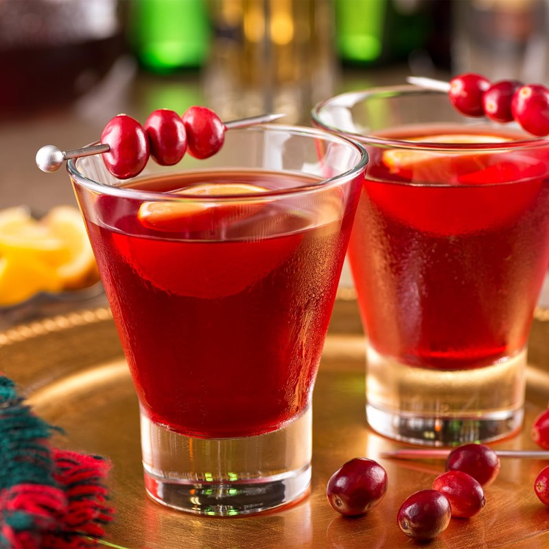 sourcing map 10Pcs Stainless Steel Cocktail Toothpicks, 7.9 Inch Metal