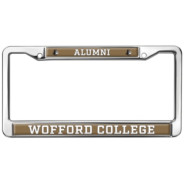 Wofford College Alumni Logo Full Size Standard License Plate Metal