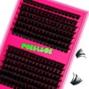 PURELEOR Cluster Lashes D Curl 10-16mm Mixed DIY Lash Clusters