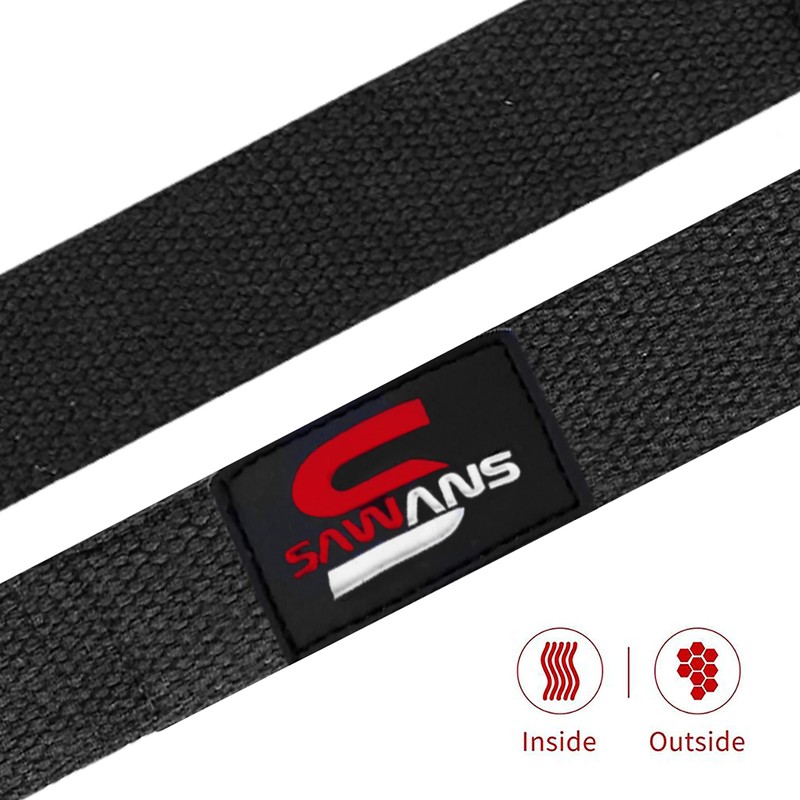 Weight Lifting Straps Neoprene Padded Bodybuilding Strength Training Wrist Straps