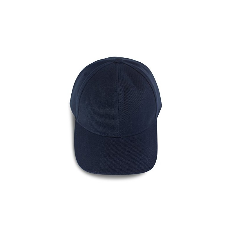 Baseball Basic Cap in Various Plain Colours, Unisex 6-Panel Cap,