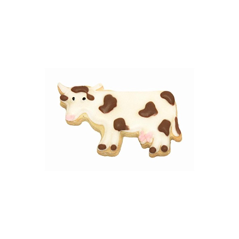 Birkmann RBV Cow Cookie Cutter, Stainless Steel, 7.5 cm