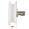 sourcing map Bearing Roll with Threaded Rod 29 x 9
