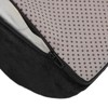 Half Moon Pillow Black Ankle Knee Neck Lumbar Support Cushion