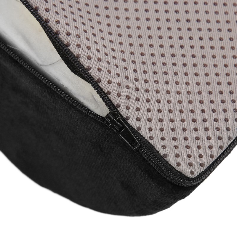 Half Moon Pillow Black Ankle Knee Neck Lumbar Support Cushion