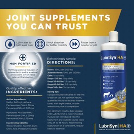Lubrisyn New HA Plus + with MSM 32oz