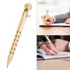 Retro Style Metal Brass Signature Gel Ink Pen Office School