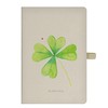 Mr. & Mrs. Panda DIN A5 Cotton Notebook Clover Leaf