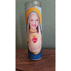 White Rose of Golden Girls Saint Candle-Prayer Candle Golden Girls, Betty White