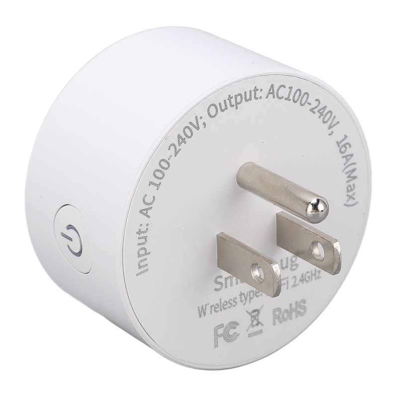 Mini Remote Control Outlet Wall Mounted 16A Anti Interference Wireless