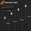 13200mAh Rechargeable Solar Work Light with Folding Stand and Carrying