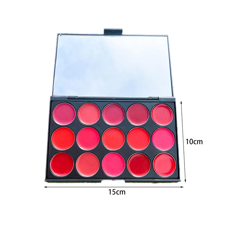 Lip Palette 15 Colors Matte Lipstick Embellishment Moisturizing Lipstick Lipstick