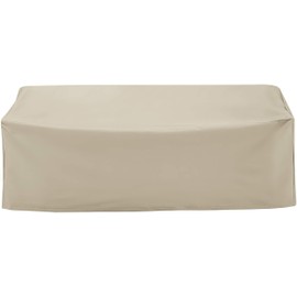 Crosley Furniture CO7503-TA Heavy-Gauge Reinforced Vinyl Outdoor Sofa Cover, Tan