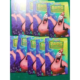 SpongeBob Pirates Of Bikini Bottom Arcade Card #9 Patrick Star Lot of 10