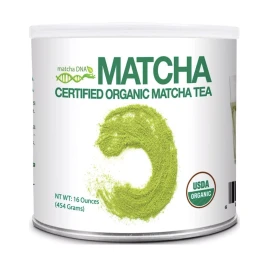 Matcha DNA Organic Matcha Green Tea Powder Unsweetened 100% Natural  1LB