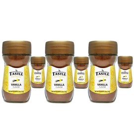 Café Tastlé Natural Vanilla Flavored Instant Coffee, 6 Jars of 2.65 oz (15.9 Oz)