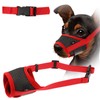 WLLHYF Dog Muzzle Soft Nylon Muzzle Breathable Pets Muzzle Anti