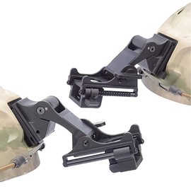 Tactical Sports Helmets Mounting Bracket for Rhino NVG PVS-14/PVS-7 Night Vision Fast ACH PASGT MICH Helmets M88 (Black)