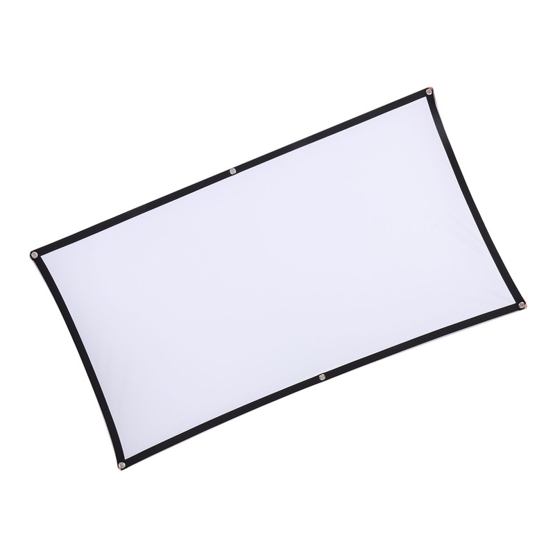 Projector Screen High Definition 4K AntiCrease Foldable Portable Movies Screen