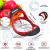 SCHVUBENR 4.72 Inch Large Apple Slicer with 12 Blades -