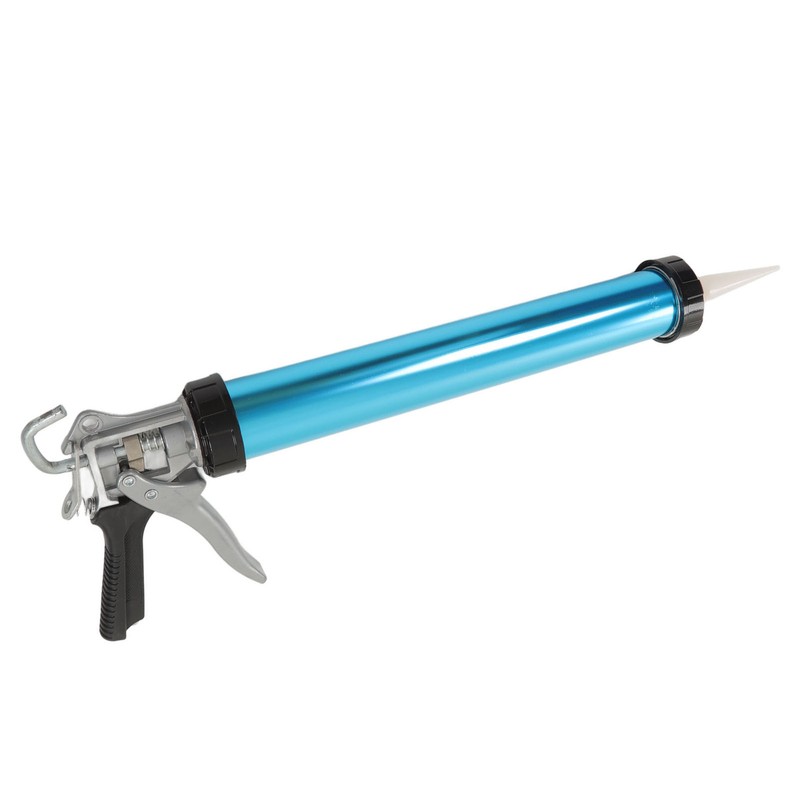 Professional Hand Caulking Gun Drip Free Aluminum Effort Saving Rotatable