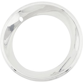 Speedway Motors Stainless Steel Trim Beauty Ring, Designed to Fit Speedway Motors 15 Inch GM Rally Wheel, 15” x 2.5” Polished Stainless Trim Ring, Single