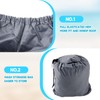 Mindsoft UV Resistant Inflatable Dinghy Boat Cover, Waterproof 420D Marine
