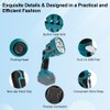 WaxPar 12W 1120LM Jobsite Flashlight Compatible with Makita 18V Battery,