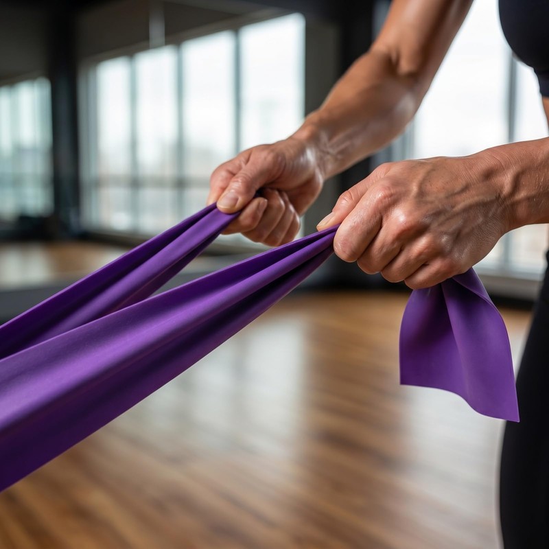 8 Piece Resistance Bands Set for Women, Long Exercise Bands