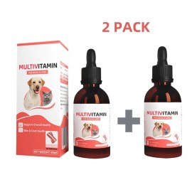 Aonai 2pcs Multivitamin Liquid drops for Dogs | Joint Support, Gut & Immune Health