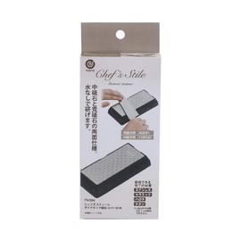 パール金属 包丁 砥石 ダイヤモンド カバー付 M 中砥石 #1000 荒砥石 #400 両面仕様 FN-504
